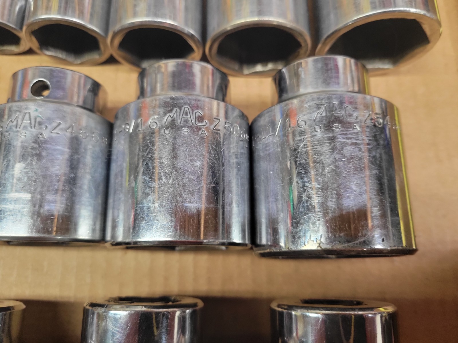 Mac Tools USA 3/4″ Drive 13-Piece Socket Set / Lot 13/16″ – 2″