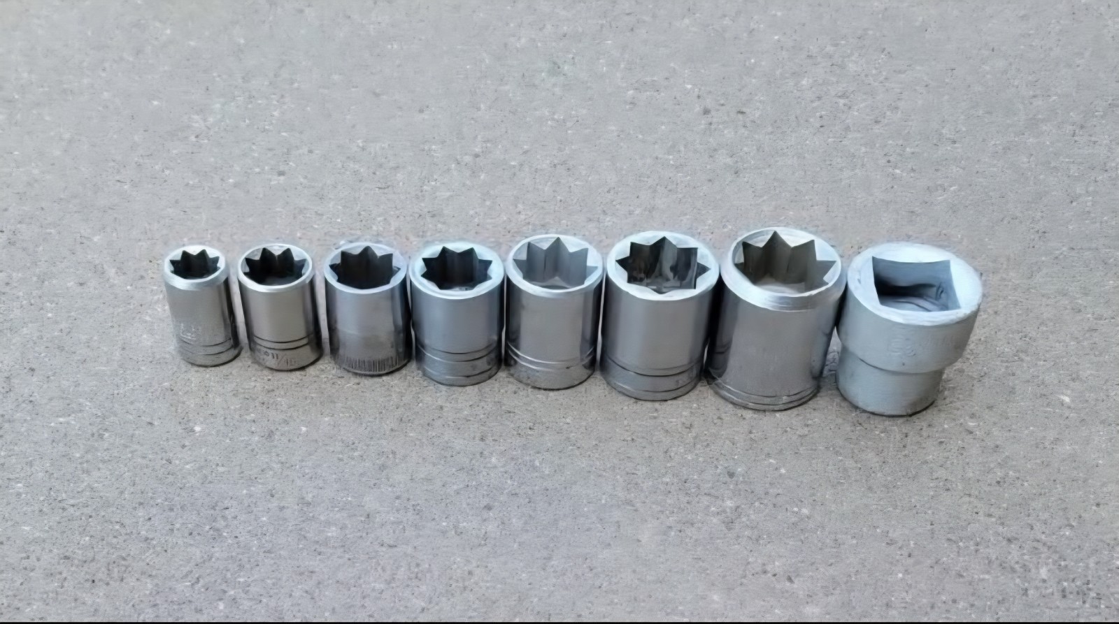 1/2″ DR DOUBLE SQUARE SOCKETS 9/16 11/16 3/4 13/16 7/8 1″ 1 1/16 1 1/8 SNAP-ON