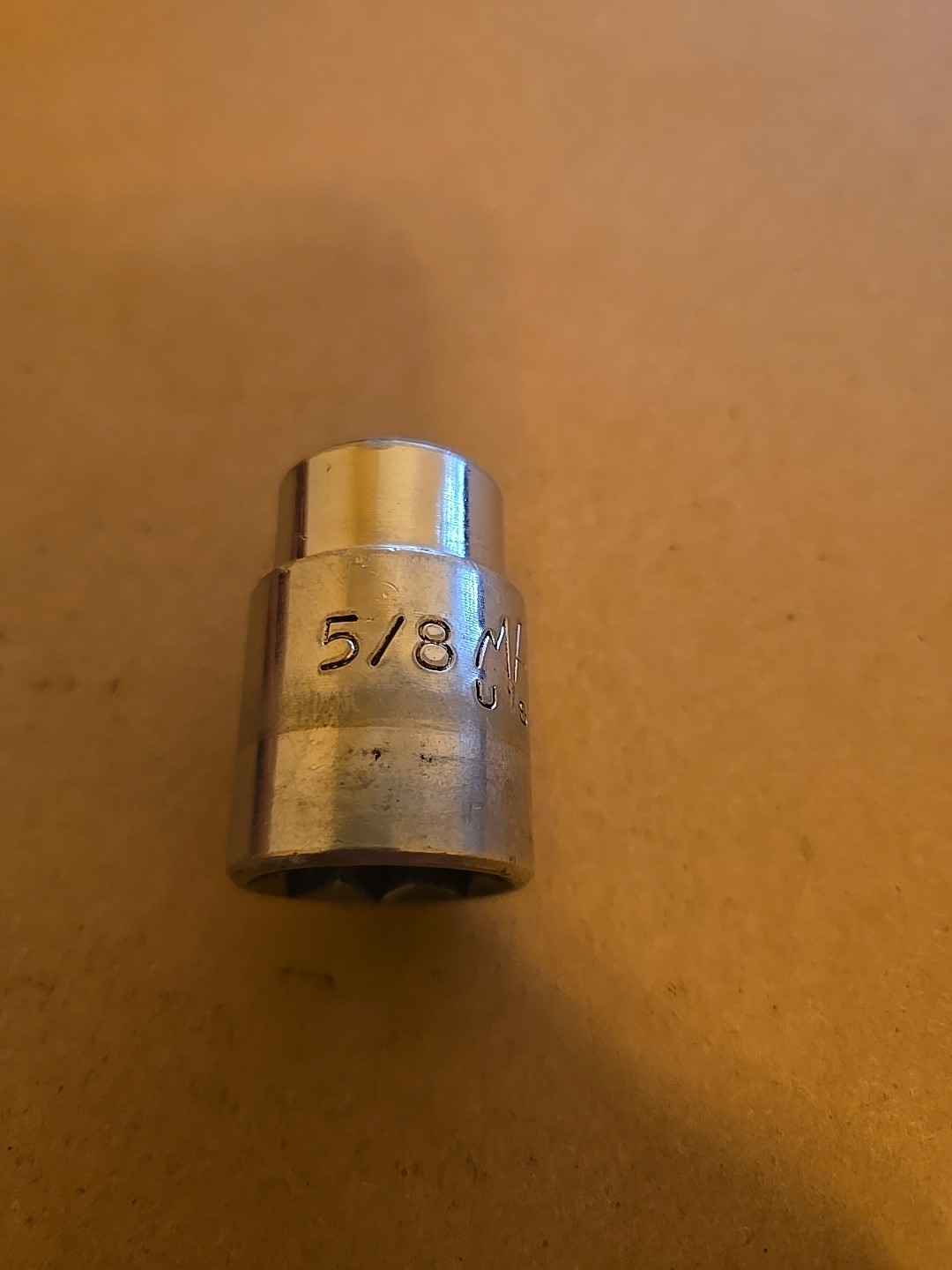 Mac Tools 1/2″ Drive 5/8″ 8PT SAE Chrome Double Square Socket USA V208