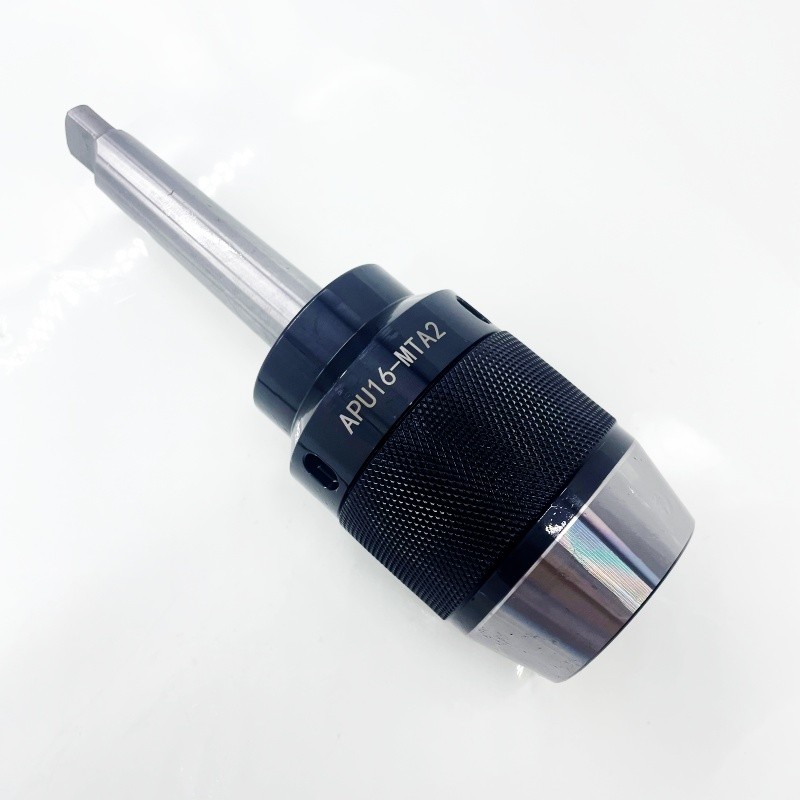 APU16-MTA2 Steel Integral Shank MT2 Morse Taper 2 Keyless Drill Chuck&Spanner
