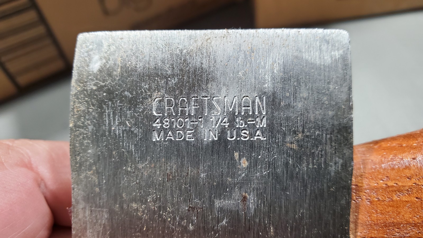Craftsman 1-1/4 lb Camp Axe Hatchet NOS USA Made Part #48101-1 Vintage Tool