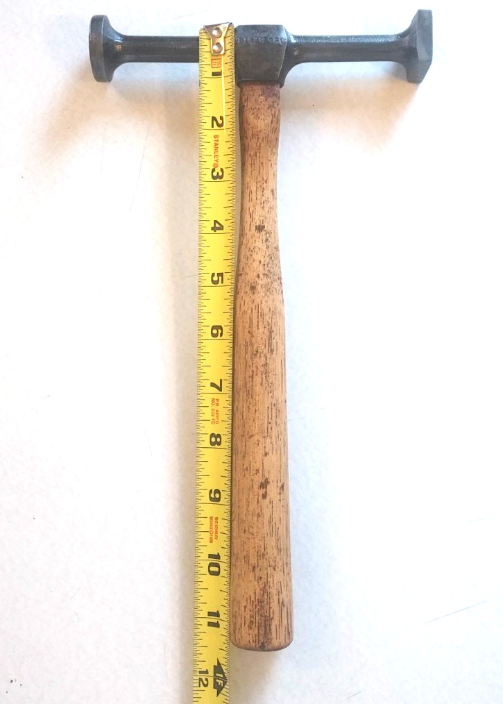 Vintage Heller Twin Faced Auto Body Hammer USA