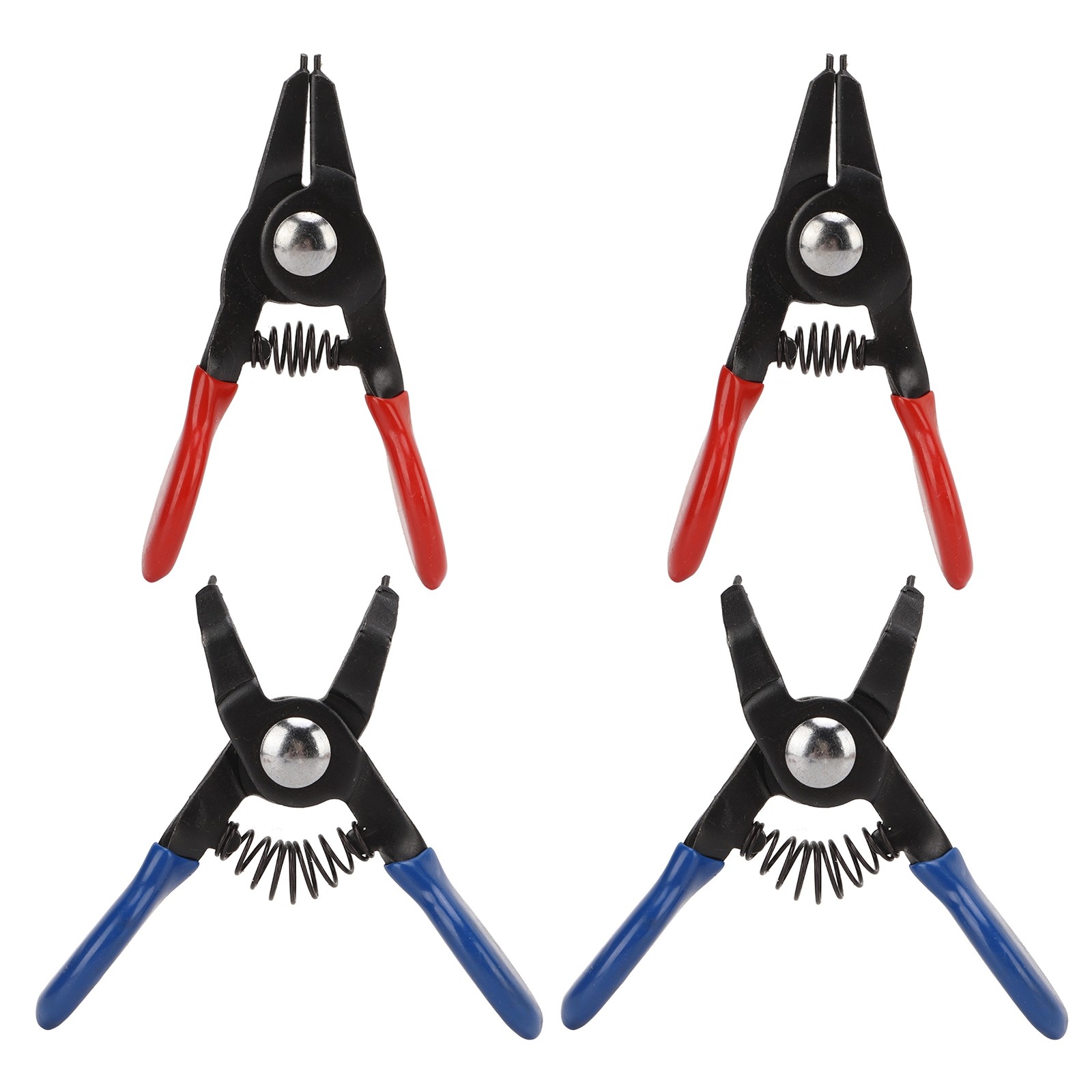 4pcs Mini Snap Ring Plier Set Durable For Internal External Circlips
