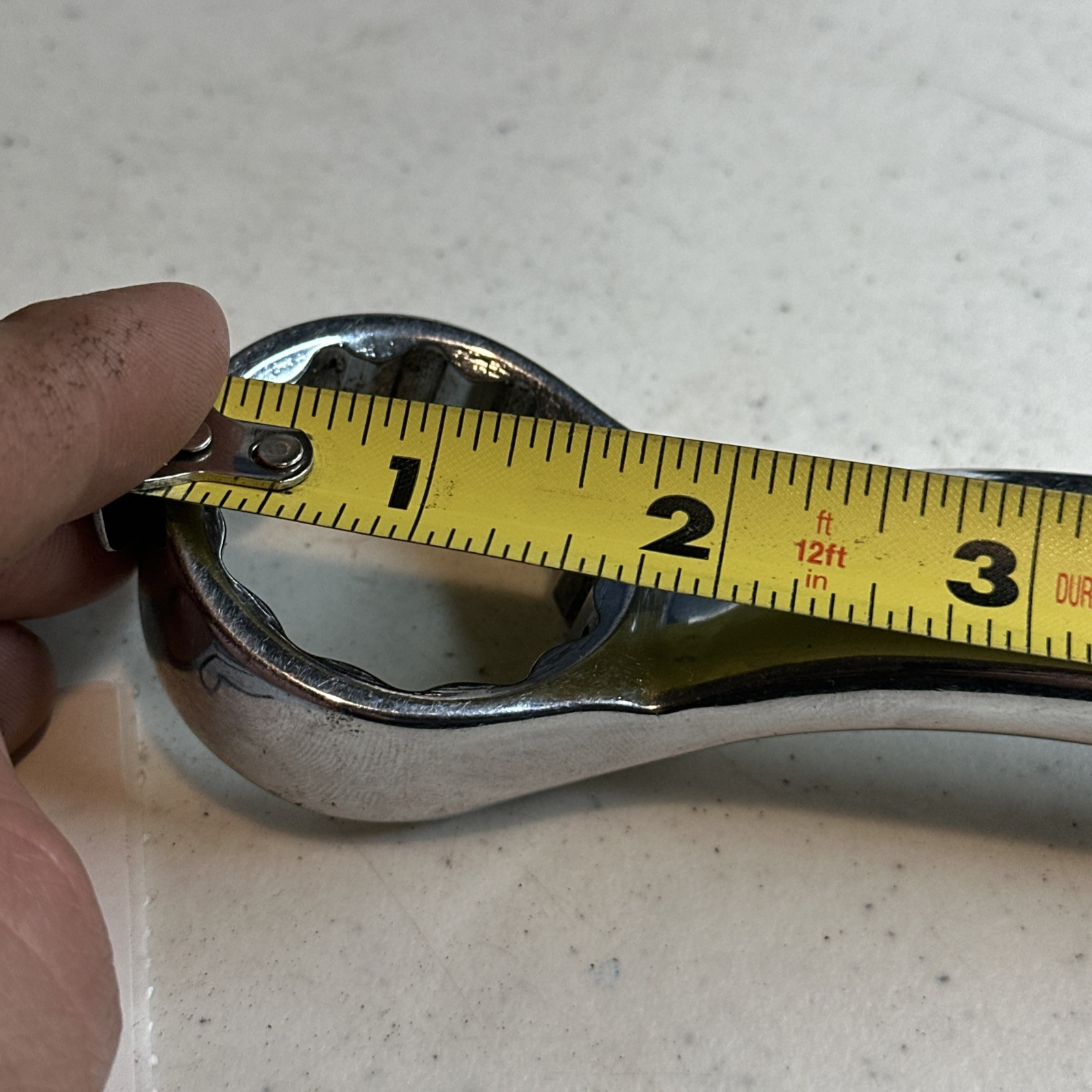 Snap-on XB4042 Offset Box Chrome Wrench 1-1/4in. x 1-5/16in. 12-Pt Snap On USA