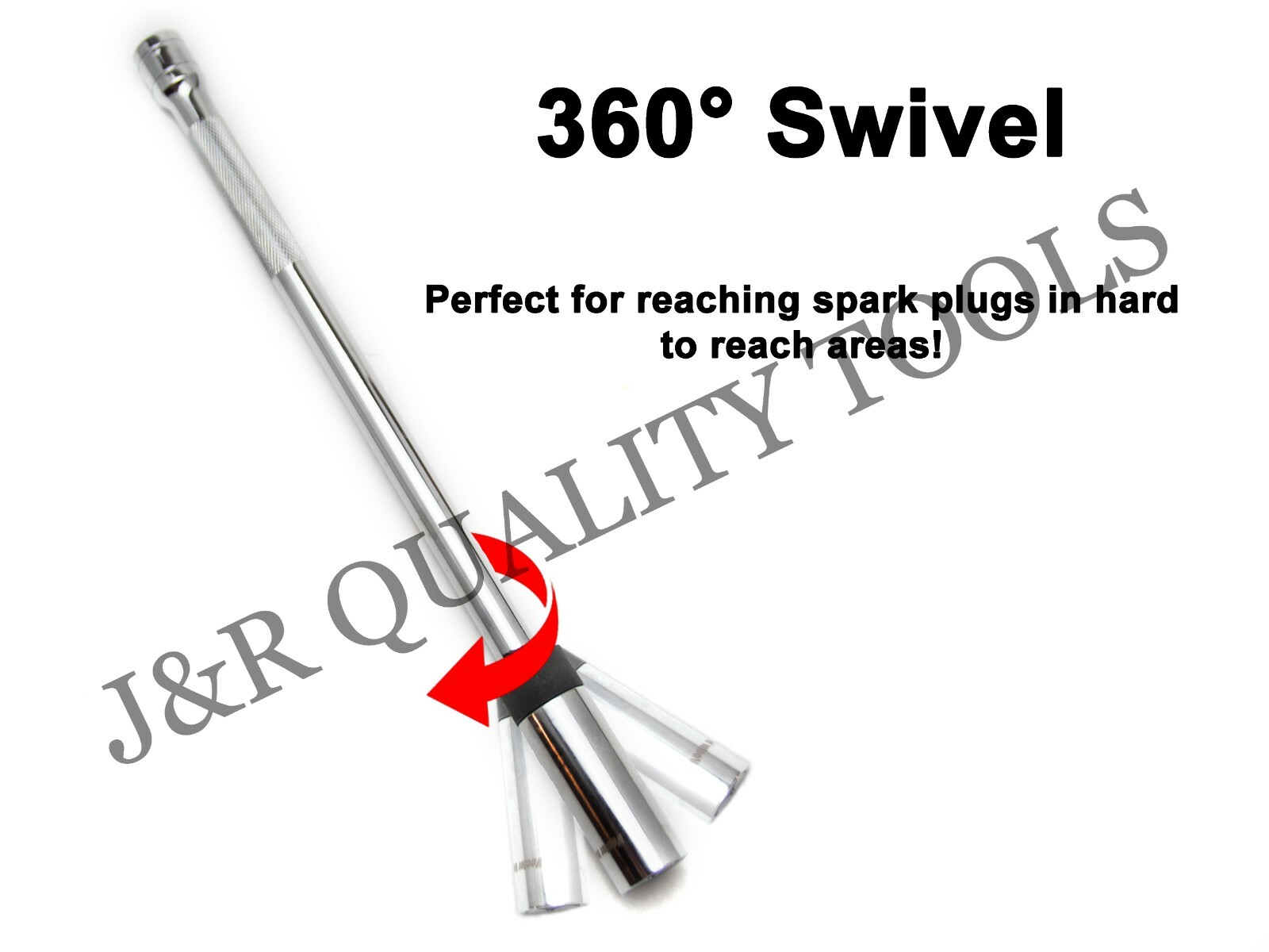Swivel Magnetic Spark Plug removal Socket 6 point 5/8″ x 11″ 360 Degree Steel