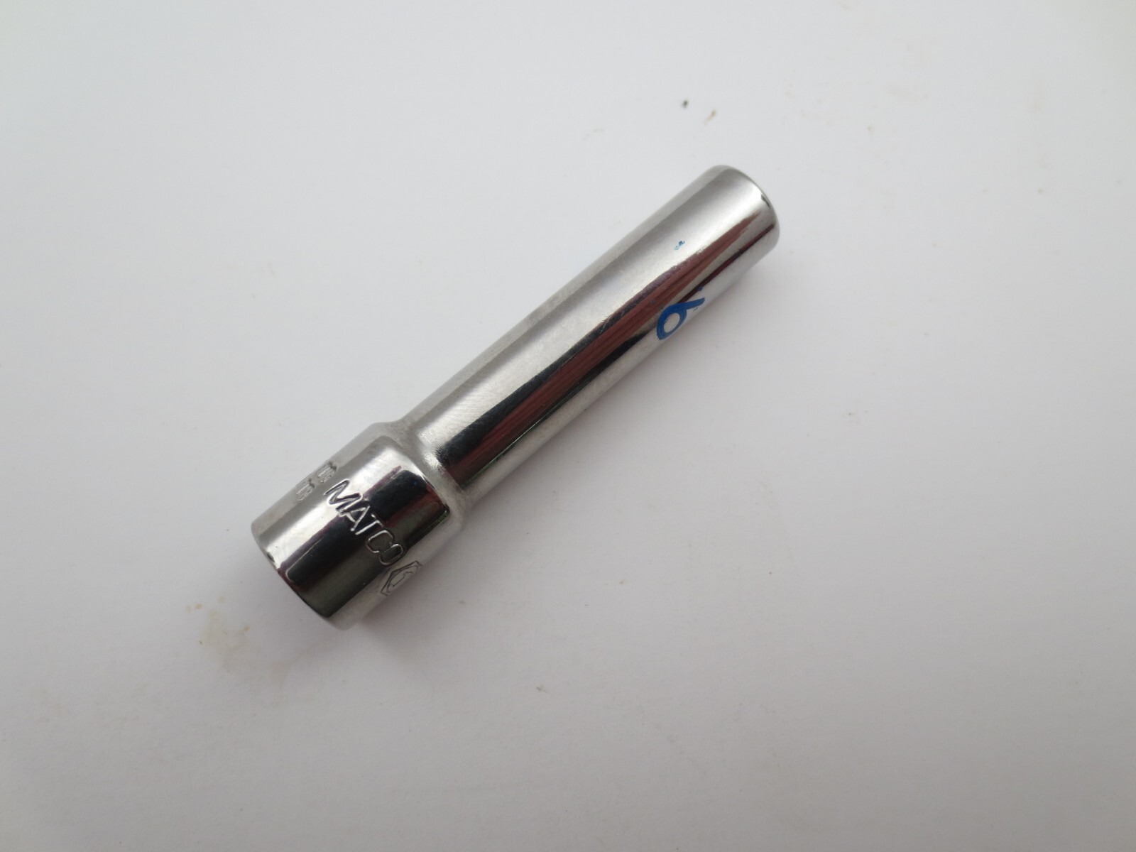 MATCO TOOLS 6MM CHROME DEEP SOCKET — 1/4″ Drive — 6 Point – AD6M6A — NEW!