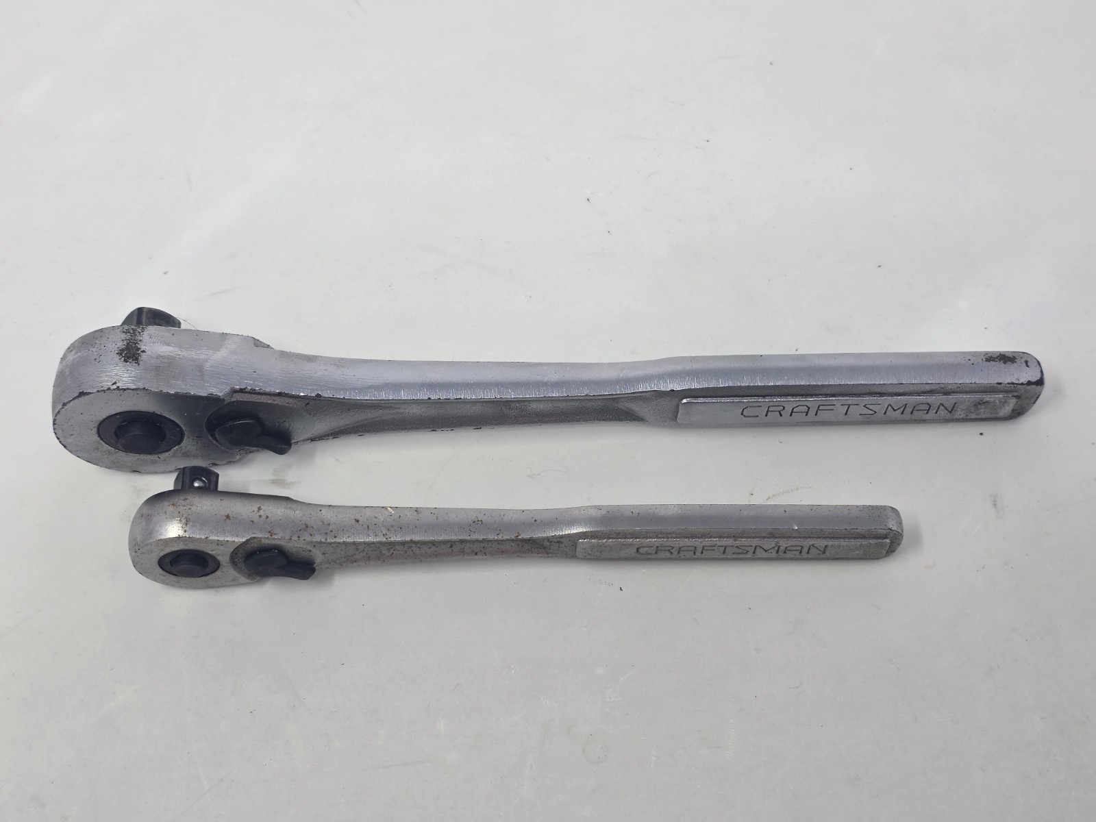 Craftsman Tools Made In USA 3/8” And 1/2” Drive Ratchets 44808 & 44809