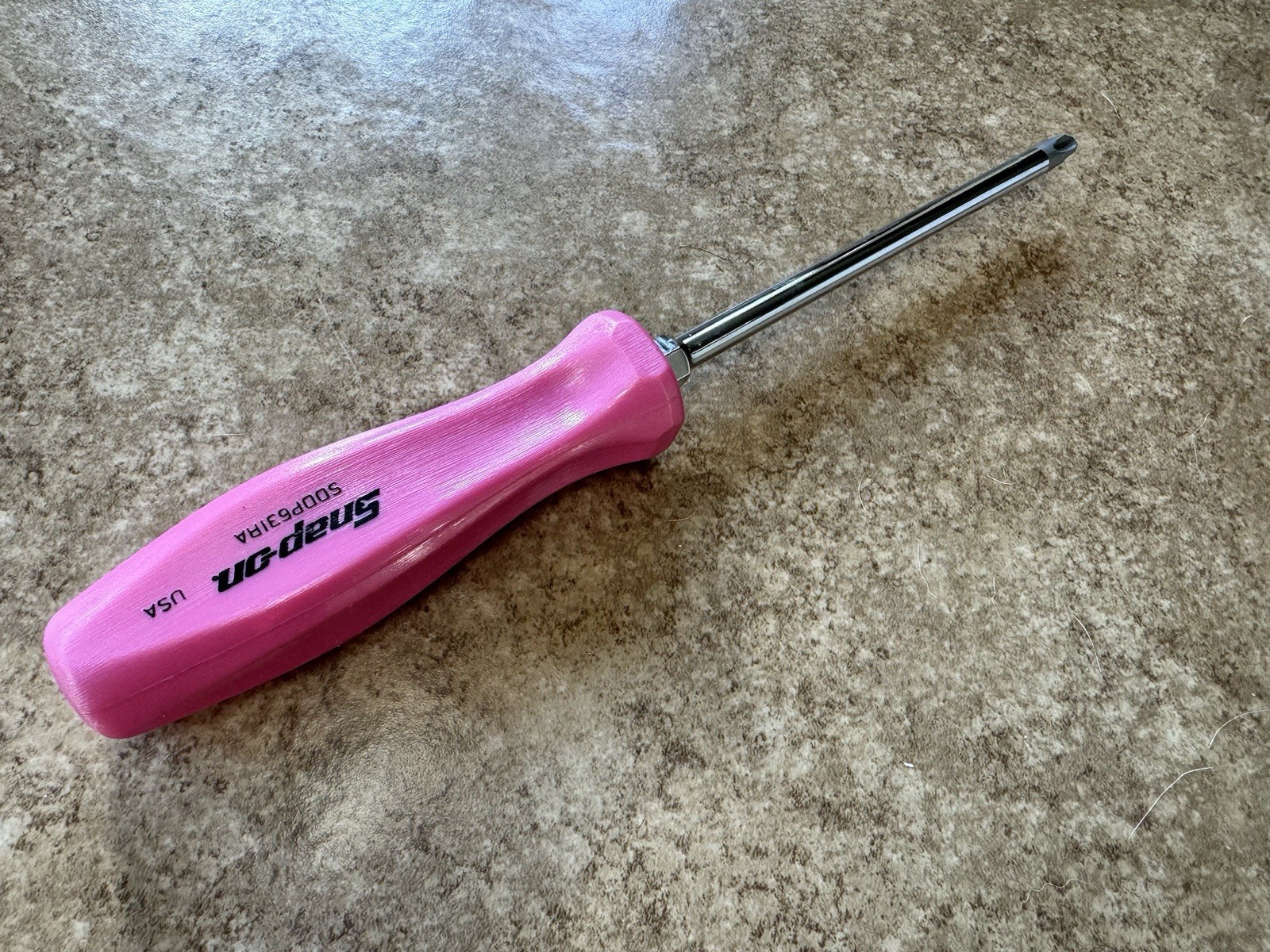 🟣 NEW Snap-On PEARL PINK Hard Handle PHILLIPS #3 Screwdriver SDDP63IRAPP -RARE