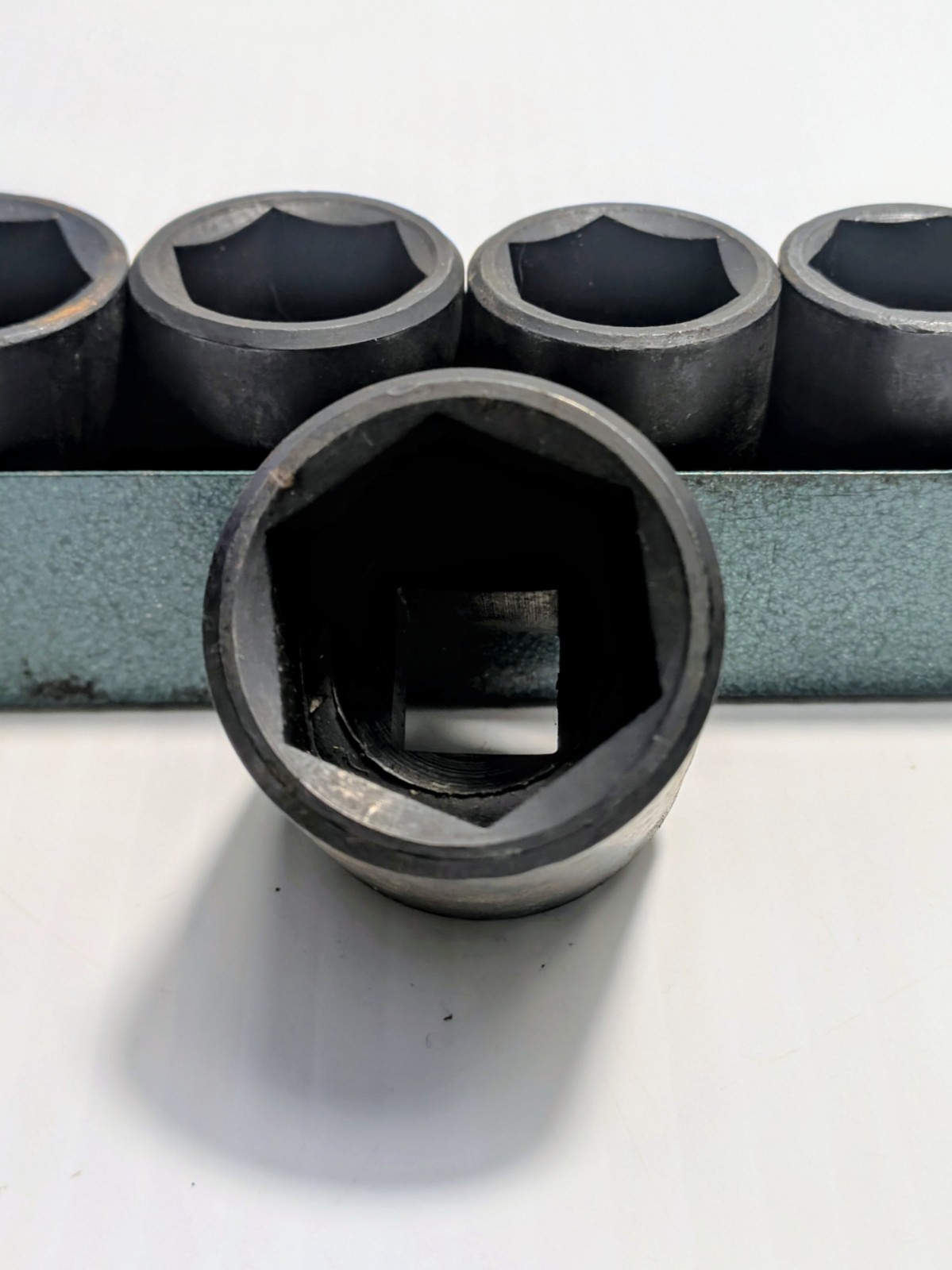 10 pc Shallow Impact Socket 1/2 Drive 7/16 Through 1 In