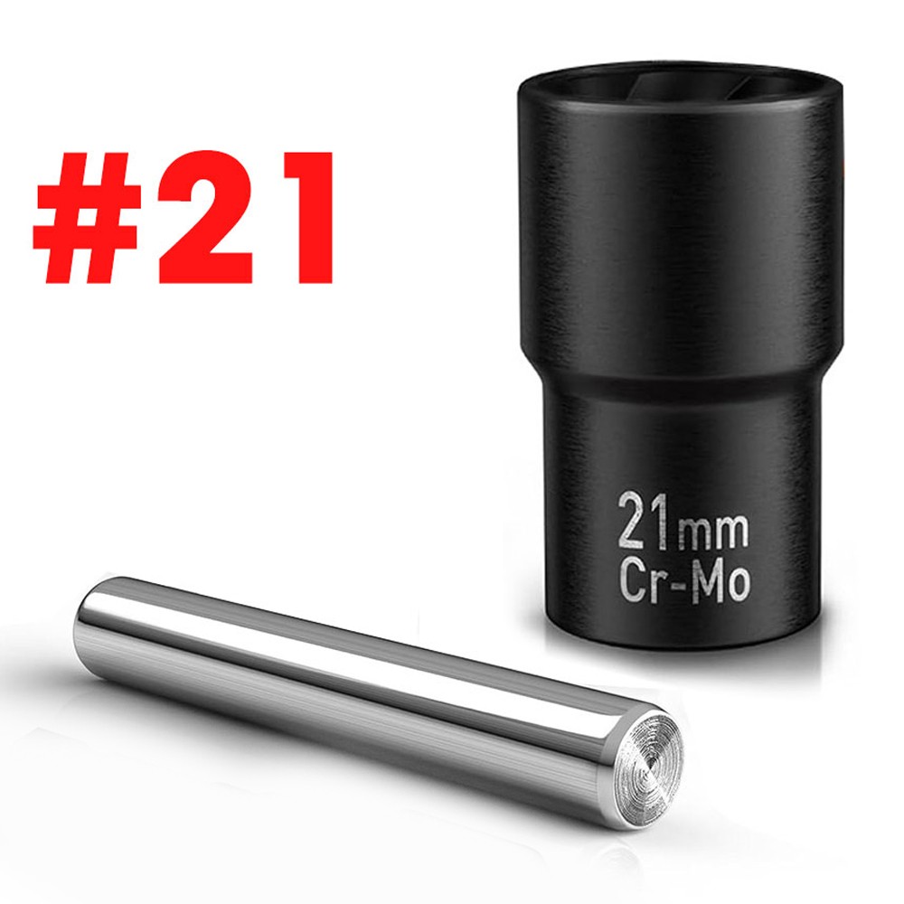 5Pcs/Set Twist Socket 1/2” Drive For Wheel Lug Nut Damaged Removal and Extractor