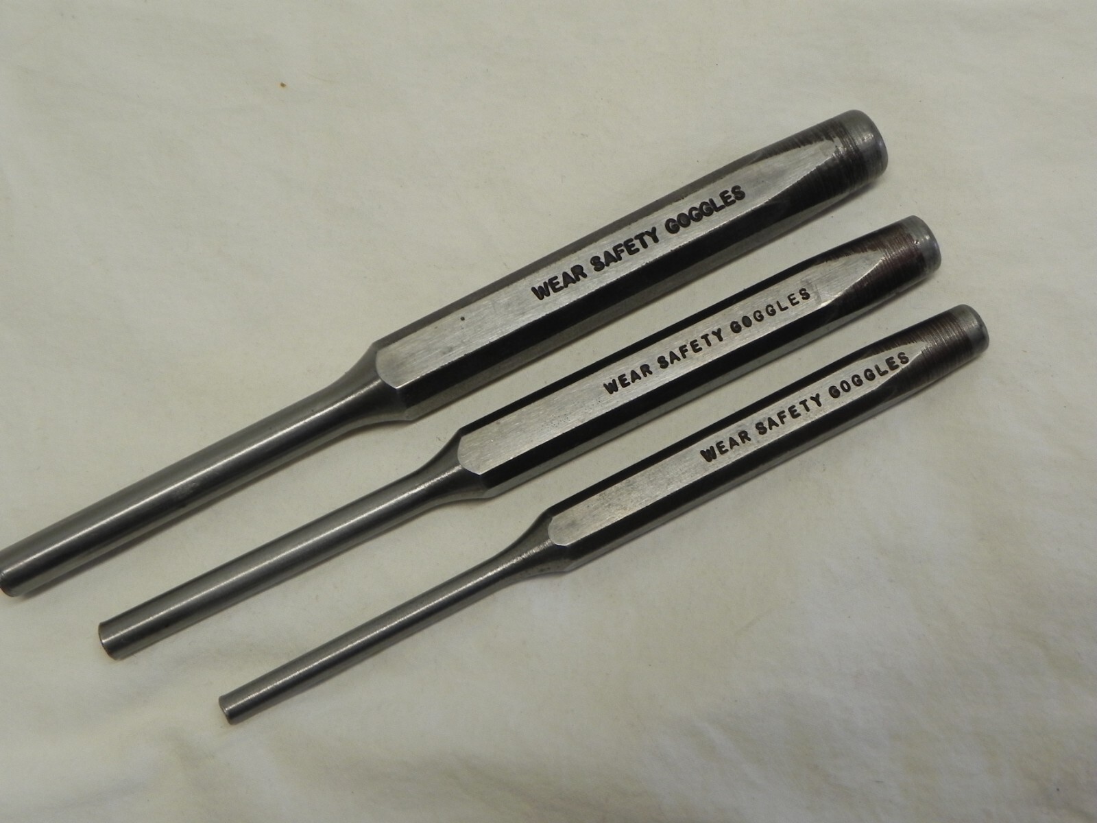 Snap-On 3 Piece Pin Punch Set PPC Series (LOT7441)