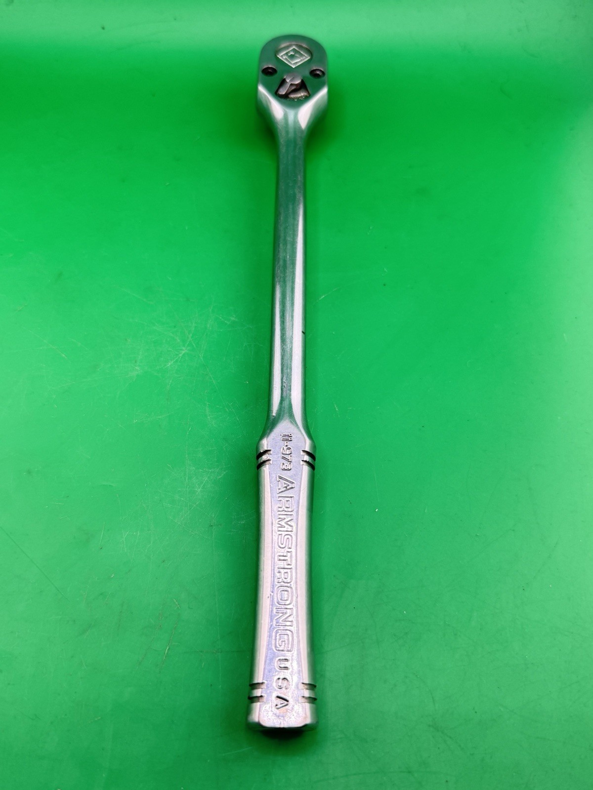 Armstrong Tool 11-973 USA 3/8” 10-1/2 Long Handle Ratchet 11-973 Made In The USA