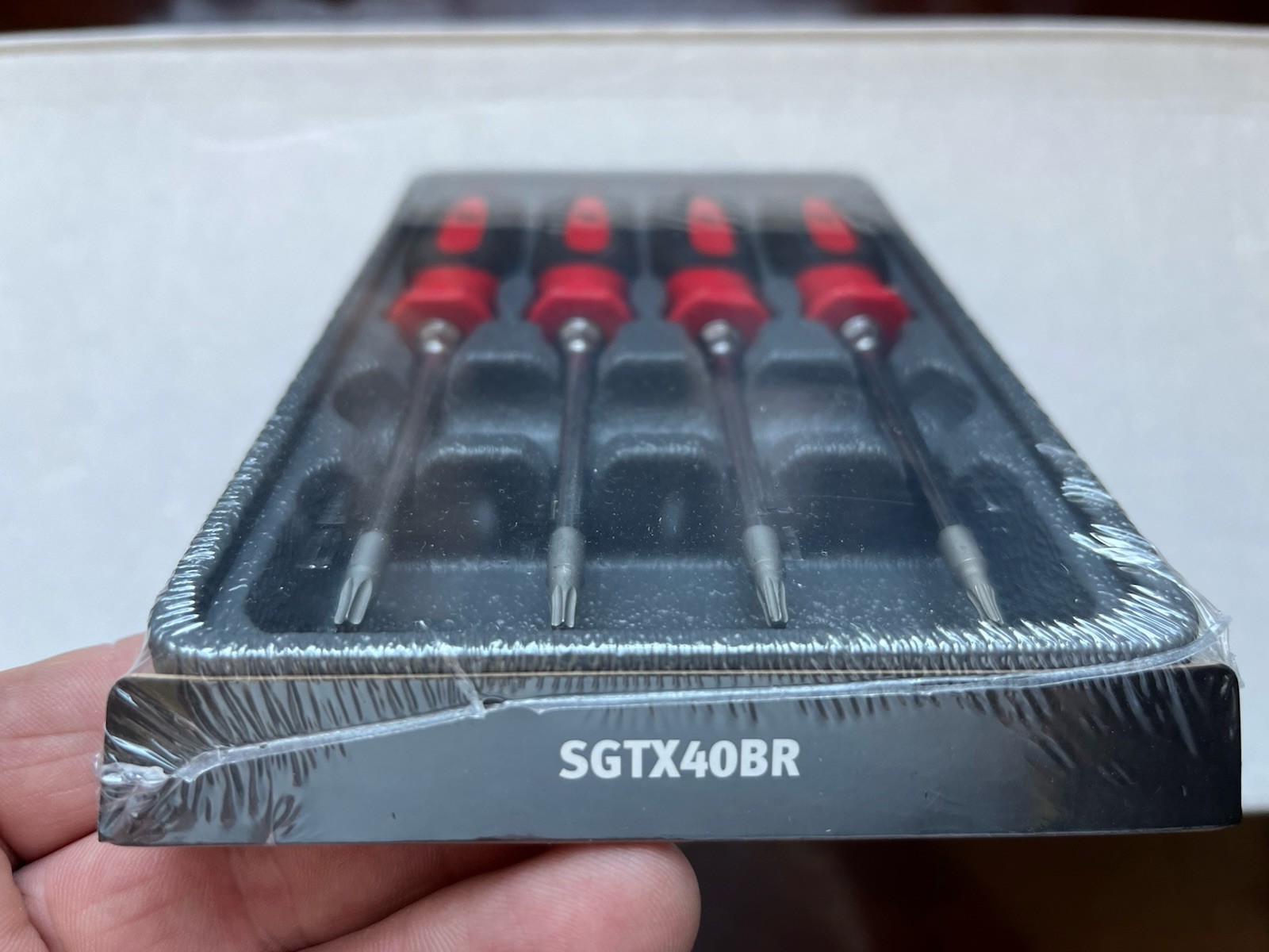 Snap On Torx 4 Mini Tip Screwdriver Set With Storage T8 T10 T15 T20 In Red