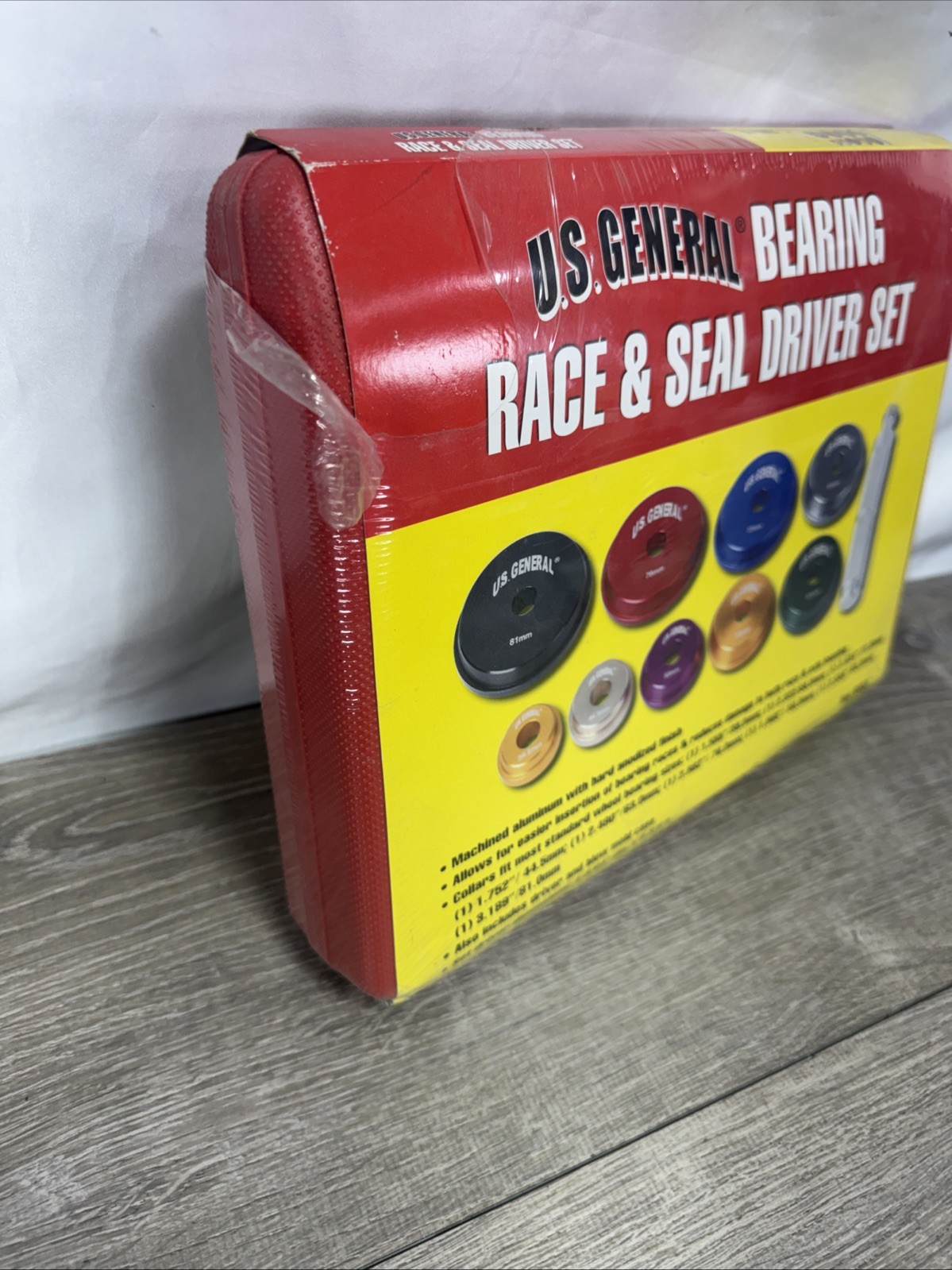 US General 95853 Bearing Race & Seal Driver Kit – 10 Pieces New!!
