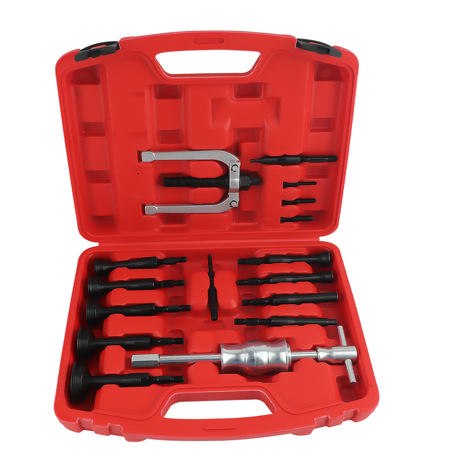 16pcs Inner Bearing Extractor Blind Pilot Bushes Bearings Removal Tool Set