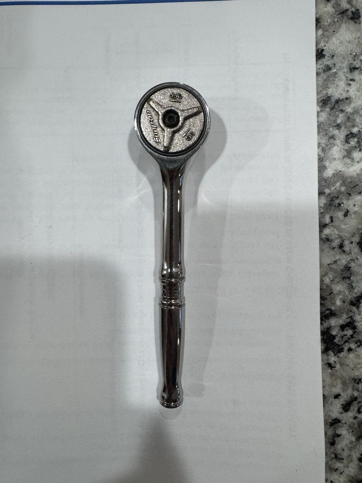 Snap On 1/4 Drive Gearless Ratchet Tzero