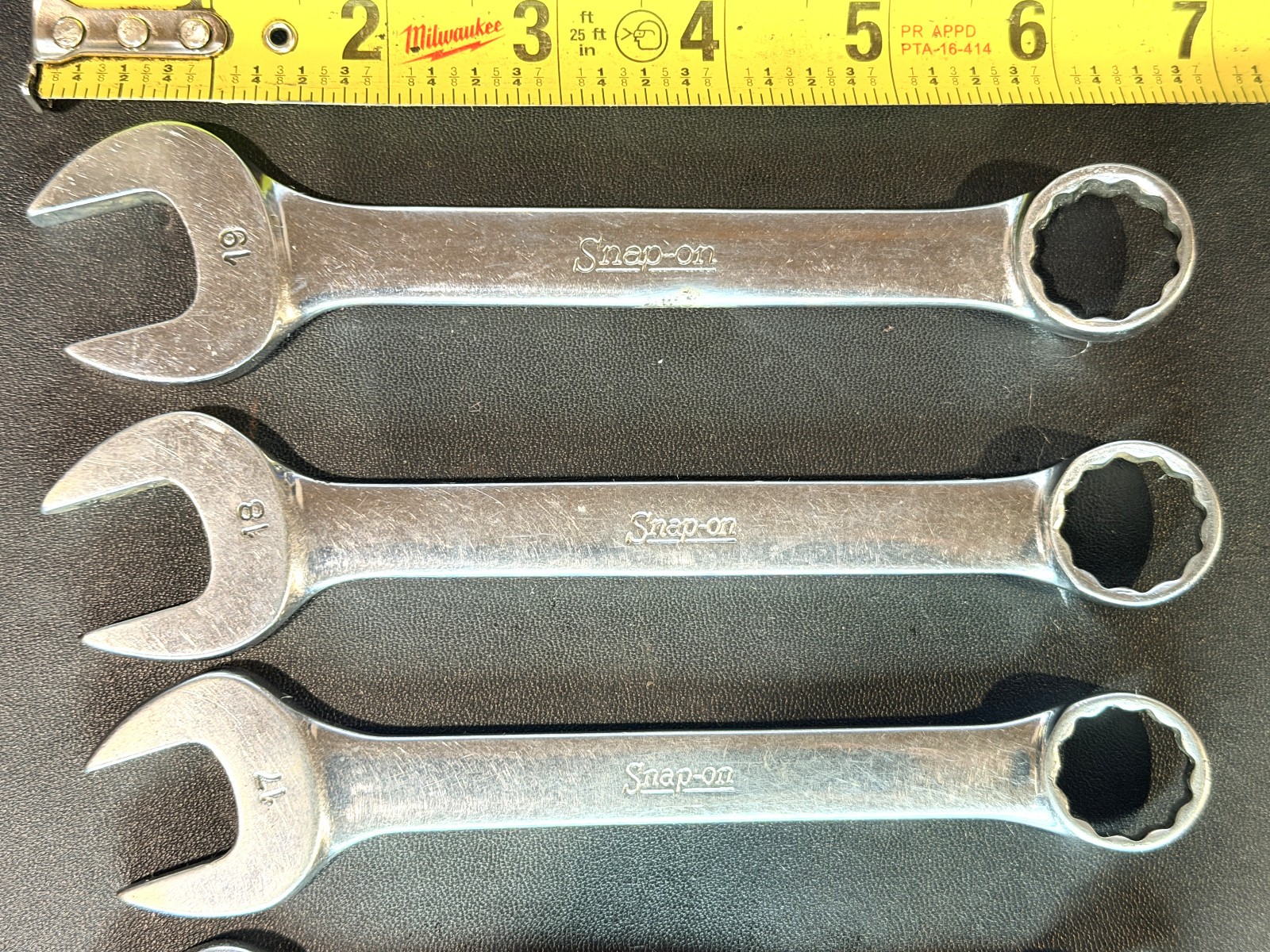 SNAP ON OEXM- 10-Pc 12-Pt Flank Drive® Combination Short Wrench Set 10mm-19mm
