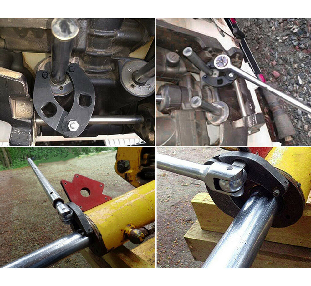 Adjustable Gland Nut Wrench Cap Remover #7463 For Hydraulic Cylinders Equipment
