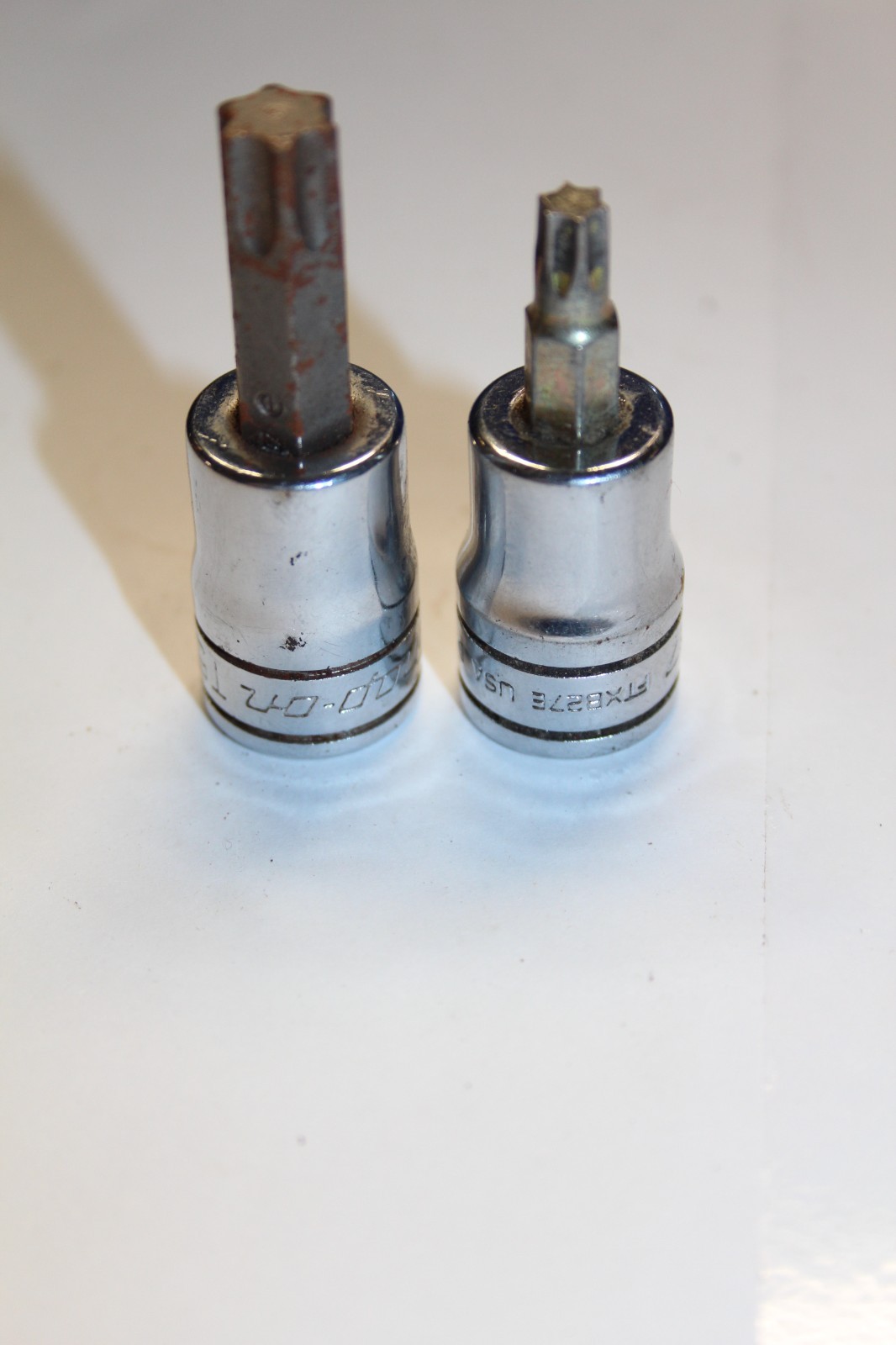 Snap-on TOOLS TORX® Bit Socket Set FTX50E T50 & FTX27E T27 3/8″ Drive USA 2pcs