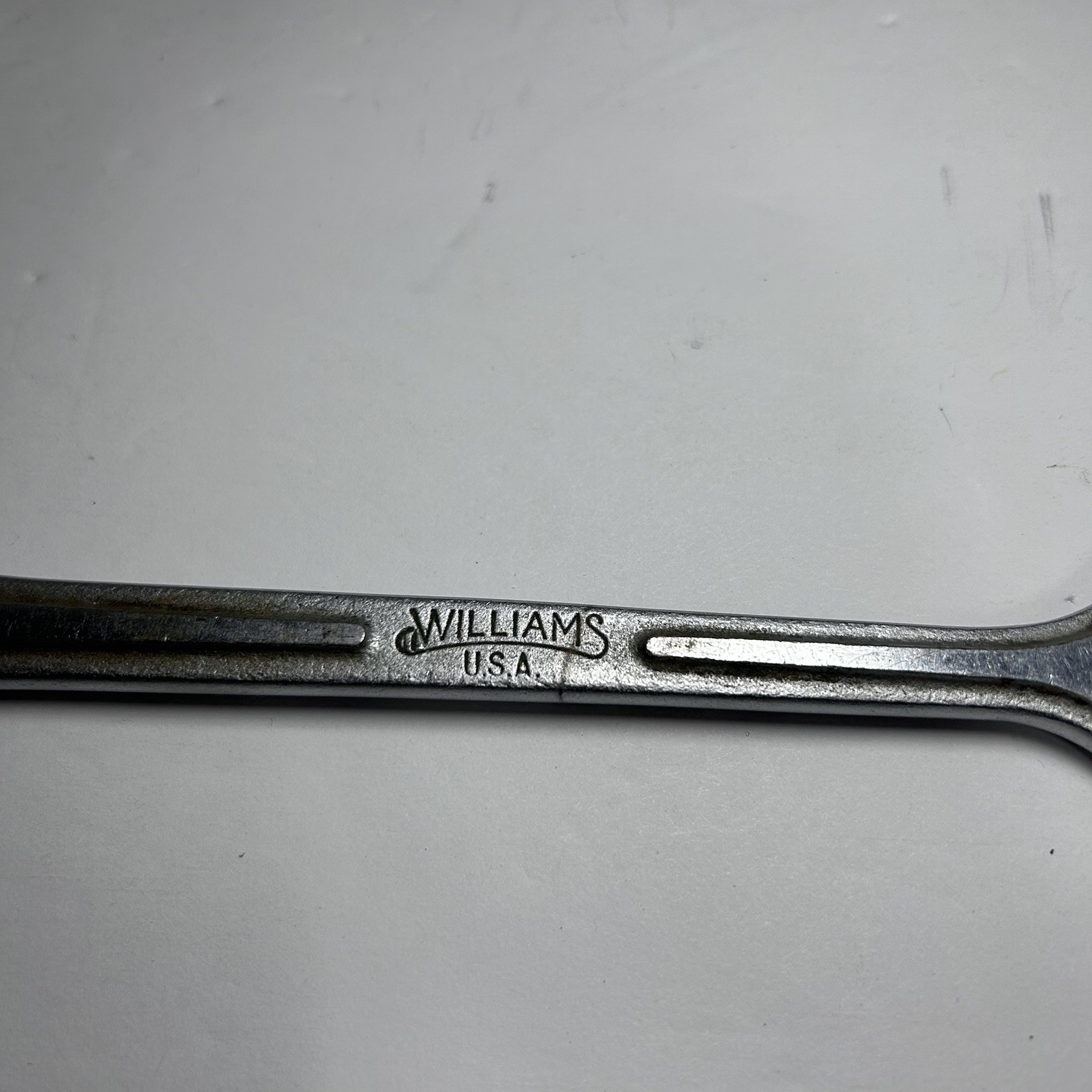 Vintage Williams USA A1731A Superrench 5/8in X 3/4in Double Open End Wrench
