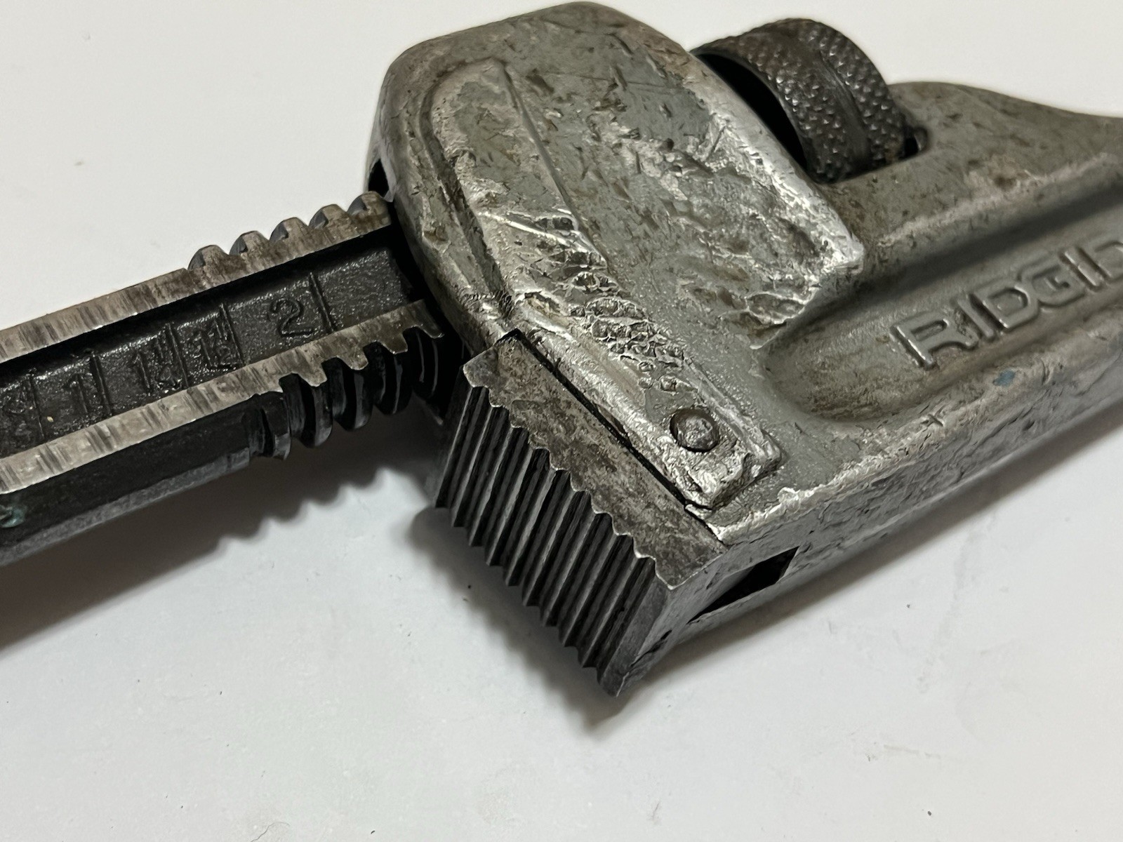 RIDGID 814 Ridge Tool Co 14″ Aluminum Heavy Duty Straight Pipe Wrench 350mm USA