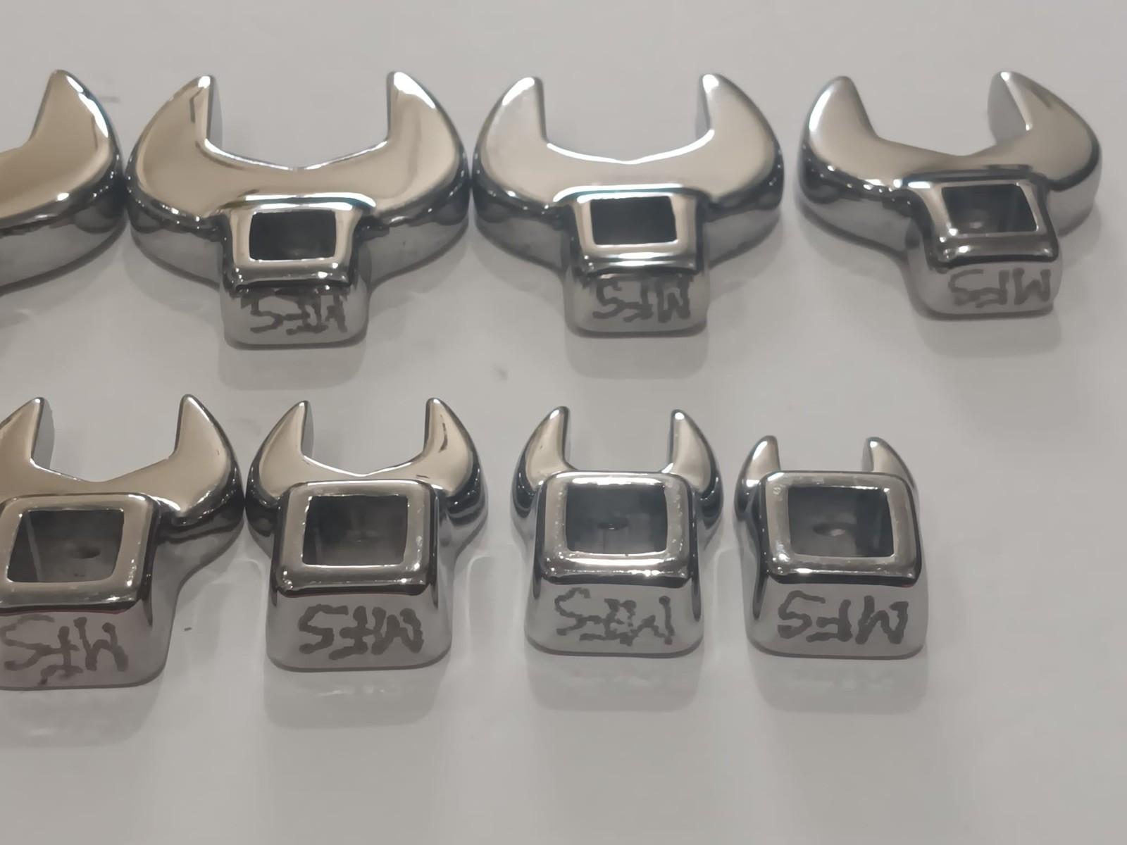 Matco 11pc 3/8” Drive SAE Crowfoot Wrench SET MADE IN USA (Read)