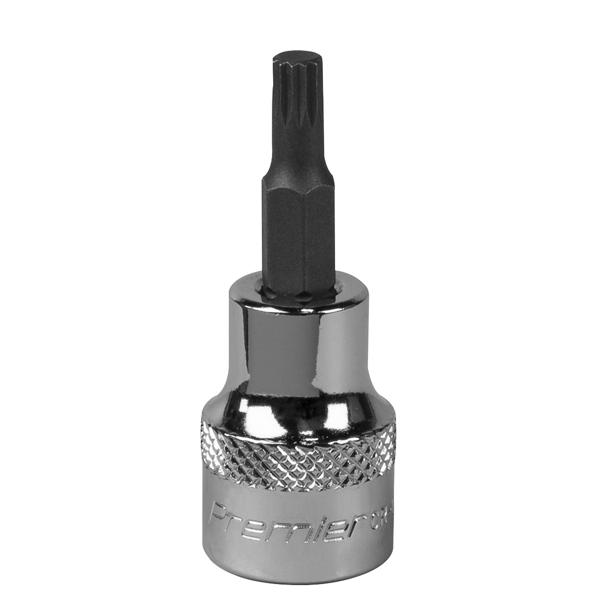 Sealey Spline Socket Bit M5 3/8″ Drive Forged Chrome Vanadium Steel Tool SBS003