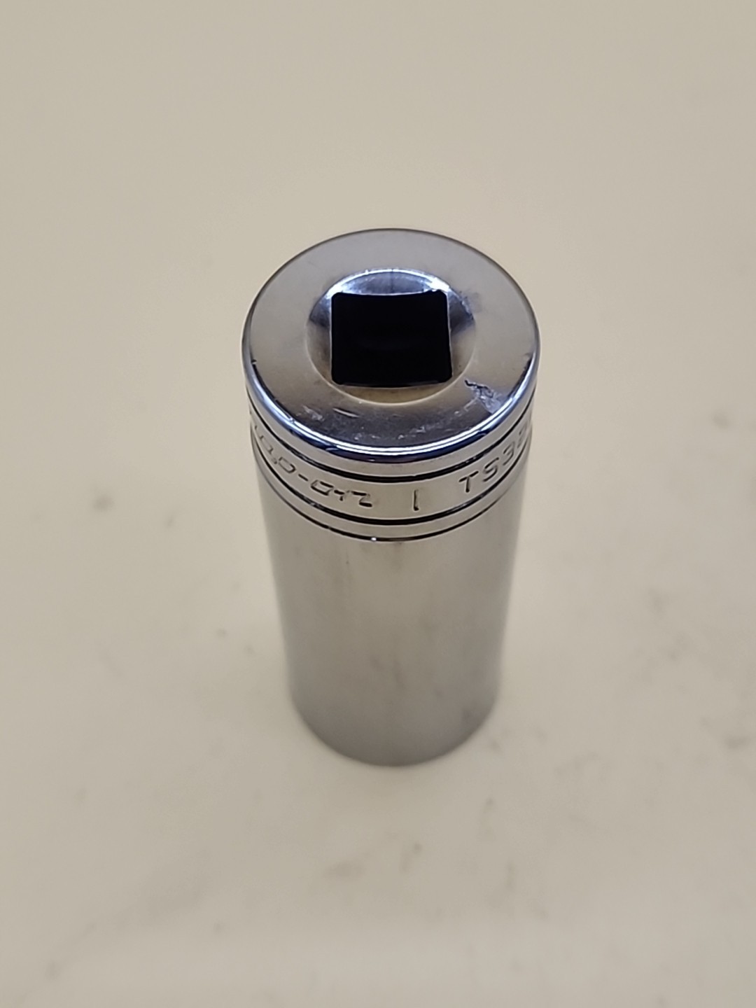 Snap-on Tools 1/2″ Drive 1″ SAE Deep 6 Point Chrome Socket TS321 USA