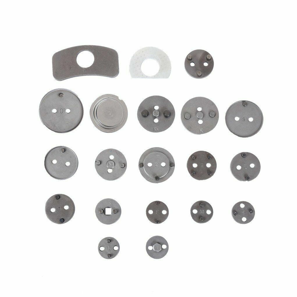 22 pcs Disc Brake Caliper Piston Pad Car Auto Wind Back Hand Tool Kit Universal