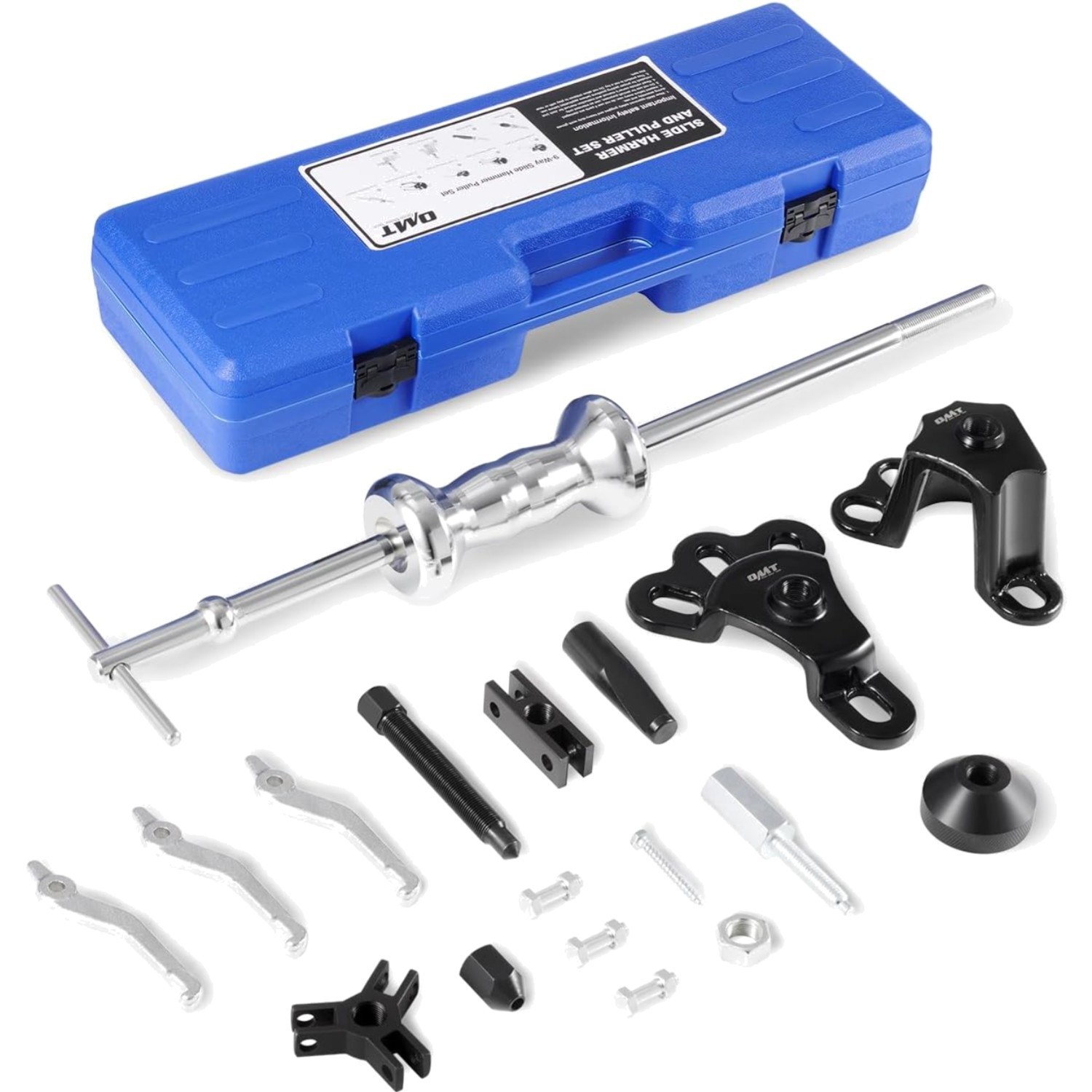 Automotive Puller Set Alloy Steel 9-Way Front & Rear Wheel Hub Remover