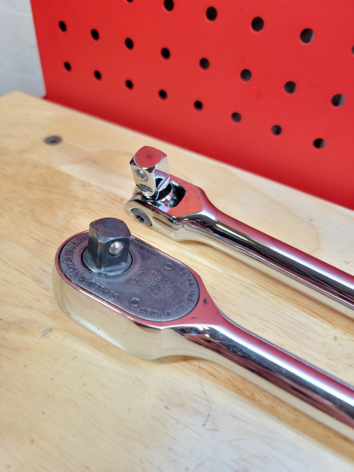 Snap-on Tools NICE S80A 1/2″ Ratchet SN18B 18″ Breaker Bar 5″ + 11″ Extensions
