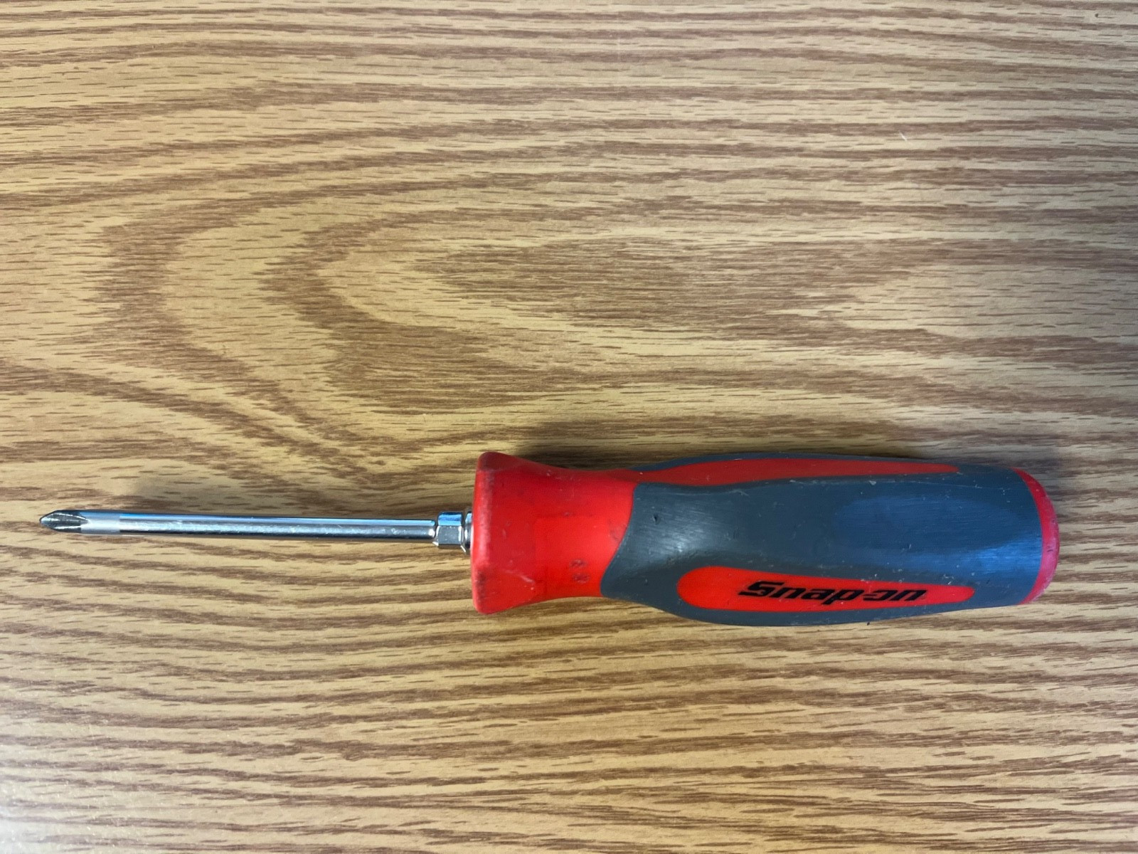 SNAP ON SHDP311R NO1 PHILLIPS SCREWDRIVER WITH RED/GRAY HANDLE LOT#93