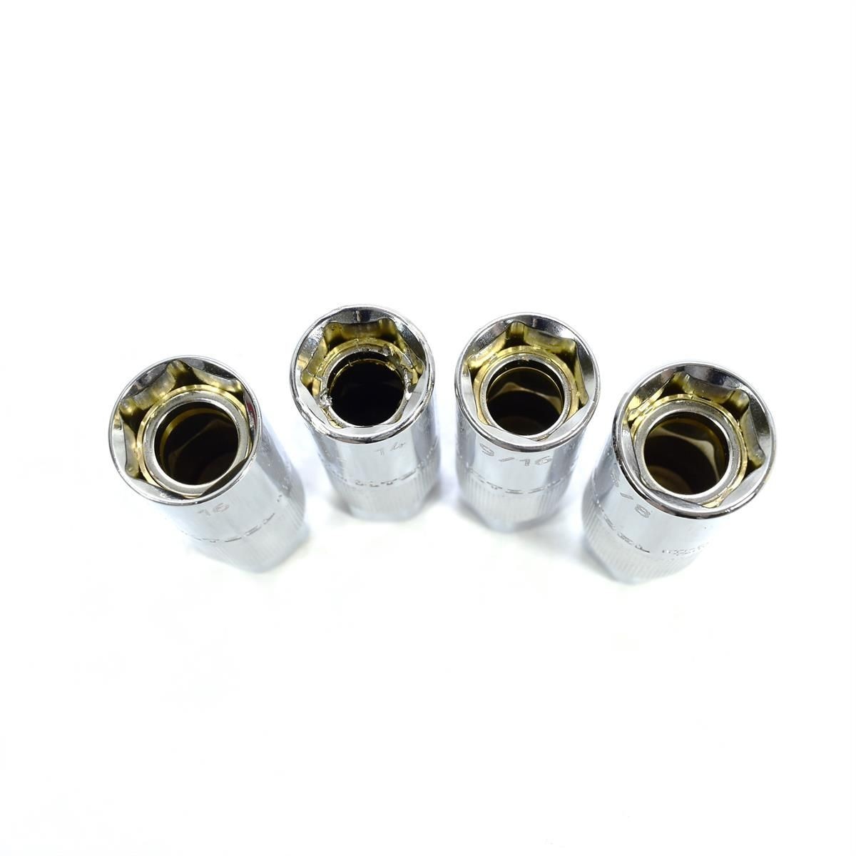 NEW K Tool International Spark Plug Socket Set 13 Piece Magnetic 3/8 Inch 22013