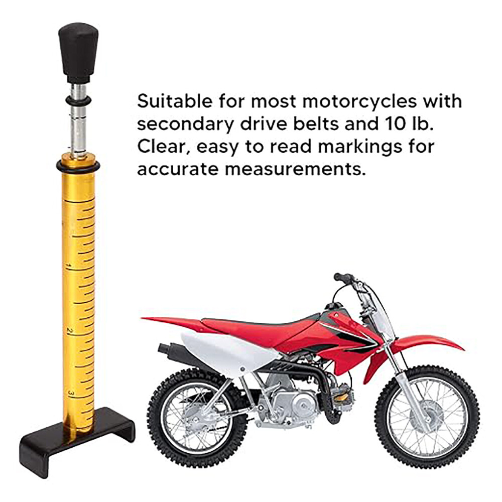Motorcycle Adjustable Belt Tension Gauge Tool For Harley & All Belt Drive Bike👏