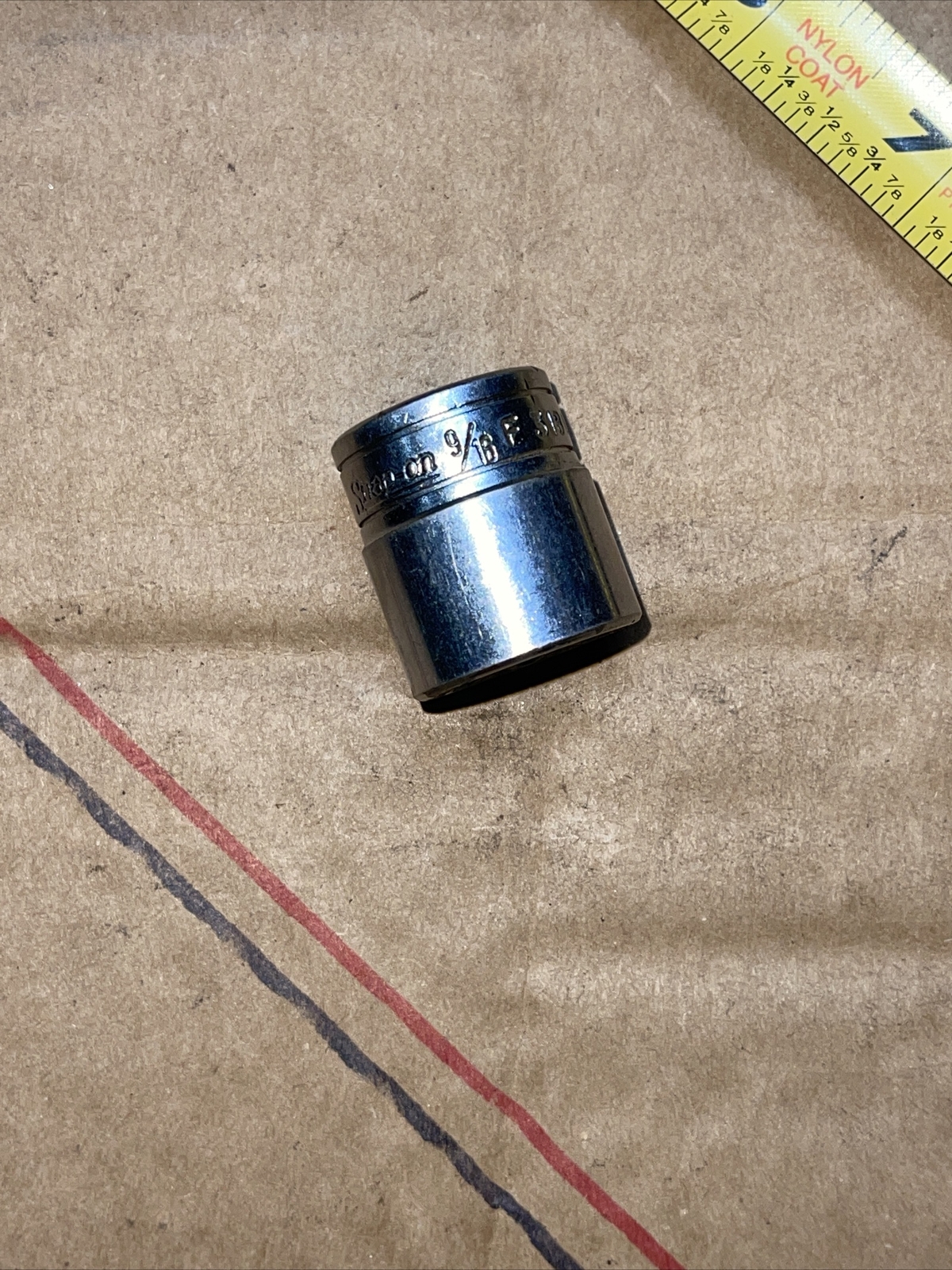 Snap-on Tools USA F381 9/16 In SAE 3/8” Drive 8 Point Socket