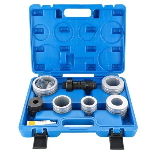 Exhaust Pipe Expander Tool Set 1-5/8″ to 4-1/4″ – Muffler Spreader Kit with Case