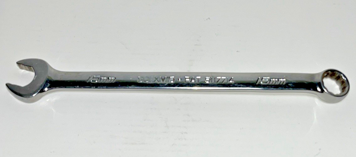 Snap – on Tools 15 mm Flank Drive Plus 12 Point Combination Wrench SOEXM15 USA