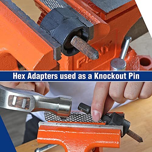 14 Pcs Impact Bolt and Nut Remover Set Nut Extractor for Damaged Bolt Screw