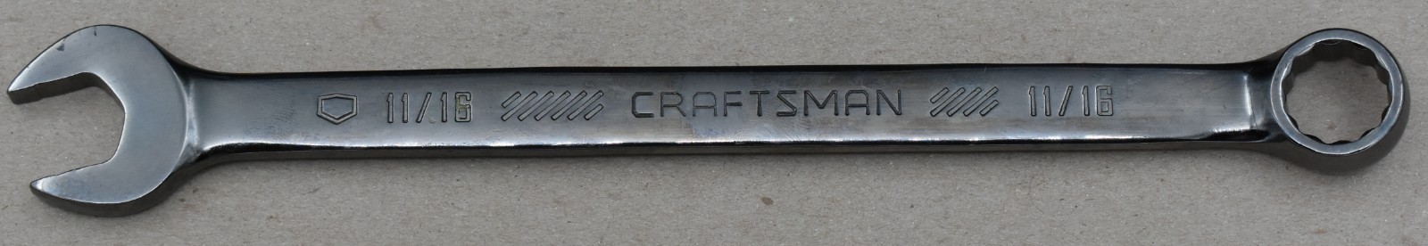CRAFTSMAN GUNMETAL 81-998GM, 11/16″ SAE, 12-POINT, COMBINATION WRENCH