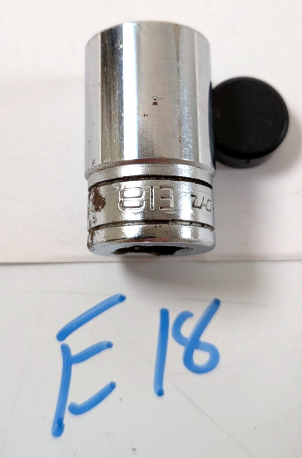 Snap-on Tools 3/8″ Drive E18 Inverted TORX Chrome Socket FLE180