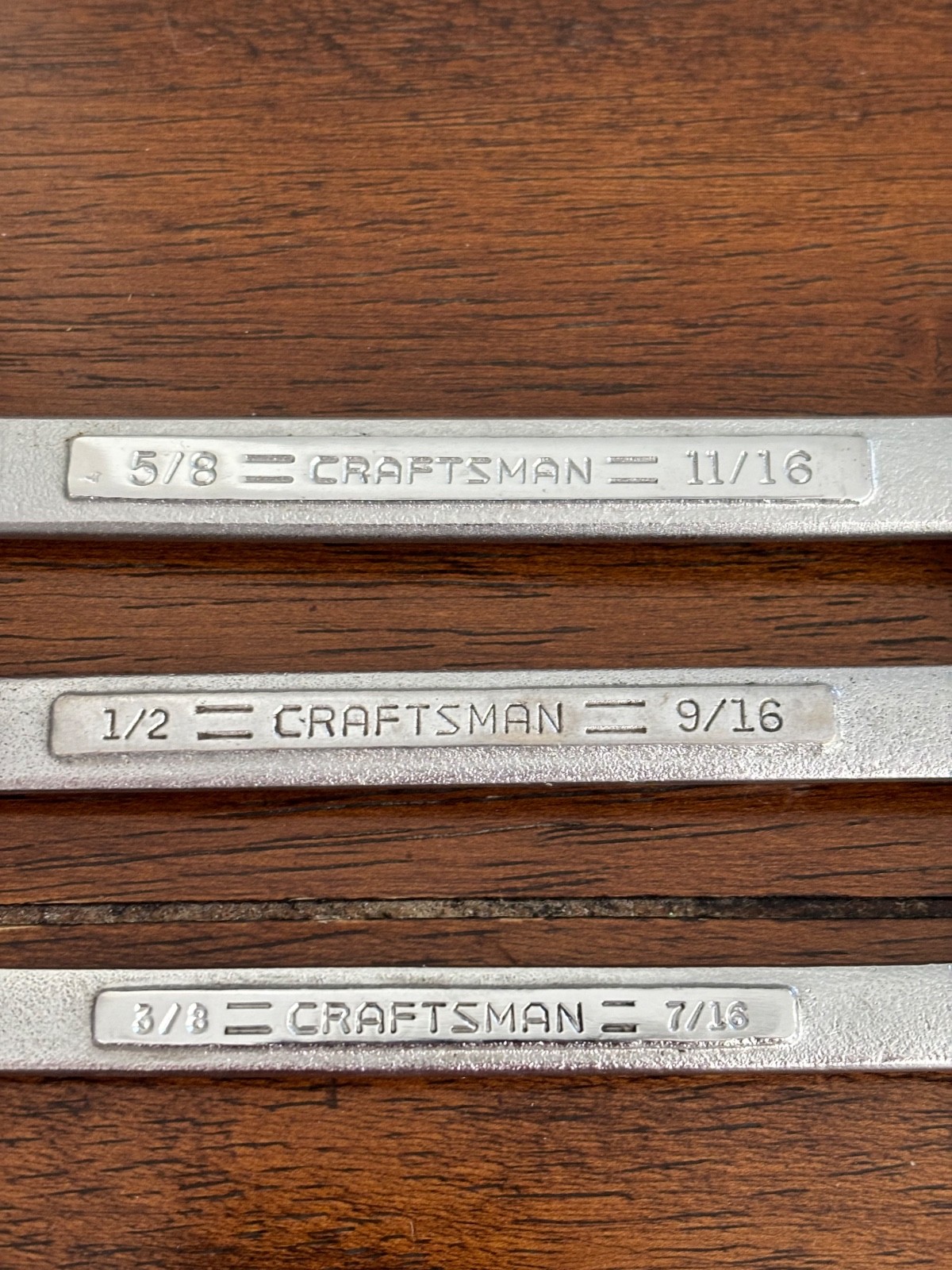 Craftsman Open Ended Flare Nut Wrenches – Lot of 3