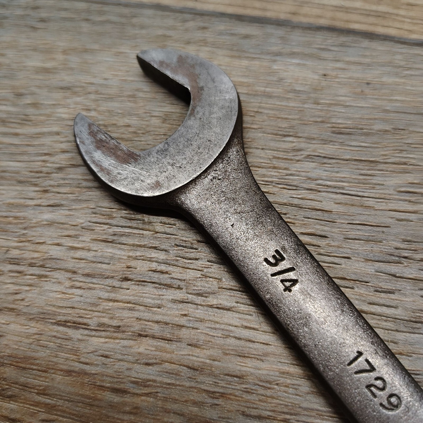 Herbrand 1729 Open End Wrench 5/8″ and 3/4″ Vintage USA