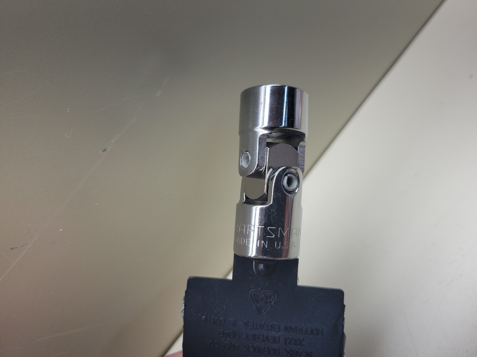 Craftsman 9/16 Socket Flex Universal Jount Socket 6 Point 3/8 Drive 43264 USA