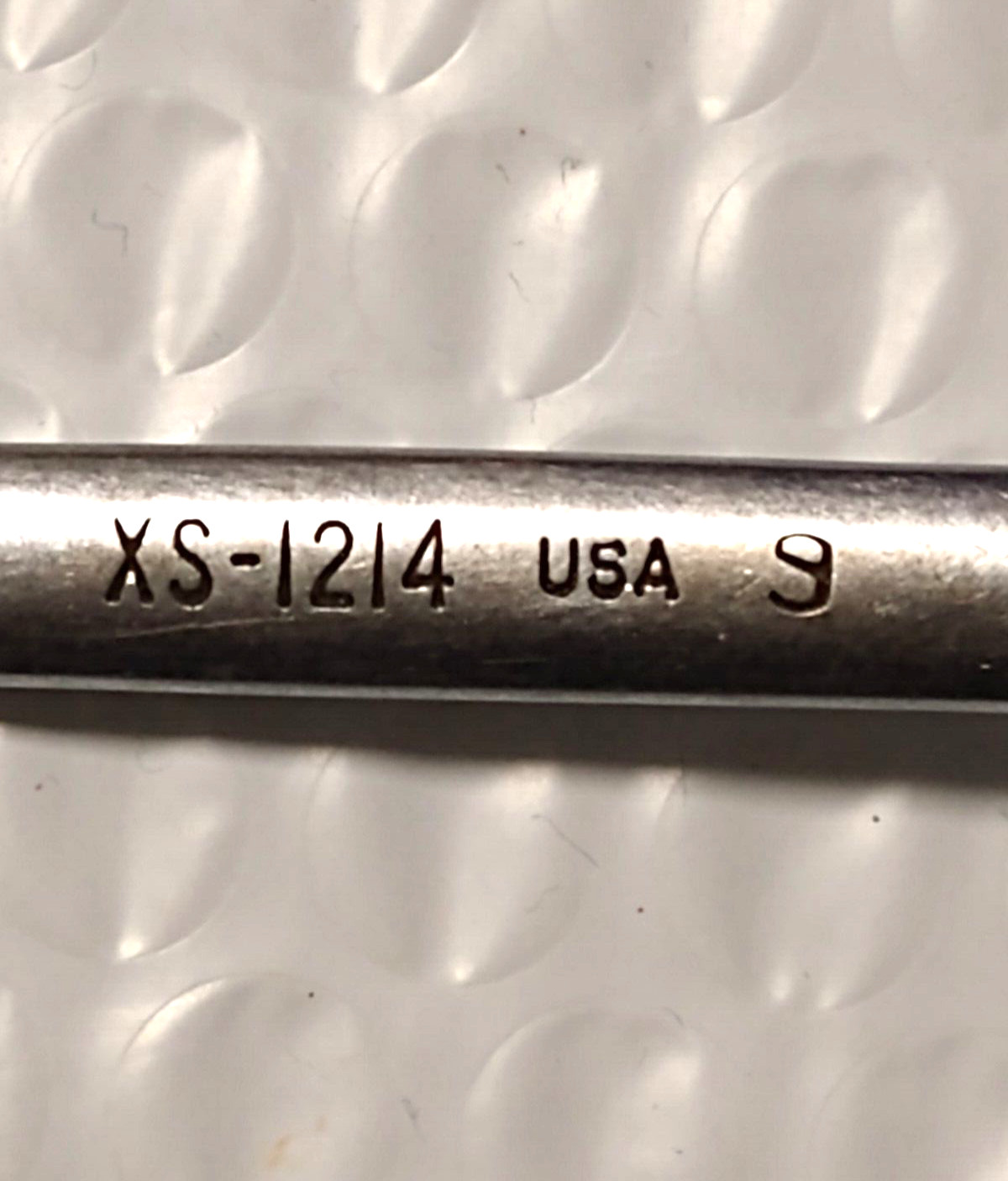 SNAP ON XS1214, 3/8″ x 7/16″ DBL. BOX WRENCH, 12 POINT, 4.75″ LONG.