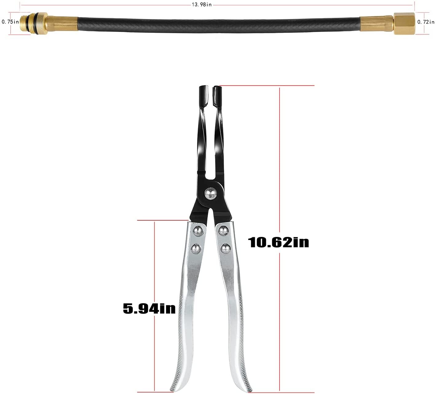 HW0107 Valve Stem Seal Pliers and 19700 Valve Holder Replacement Repair Tool Set