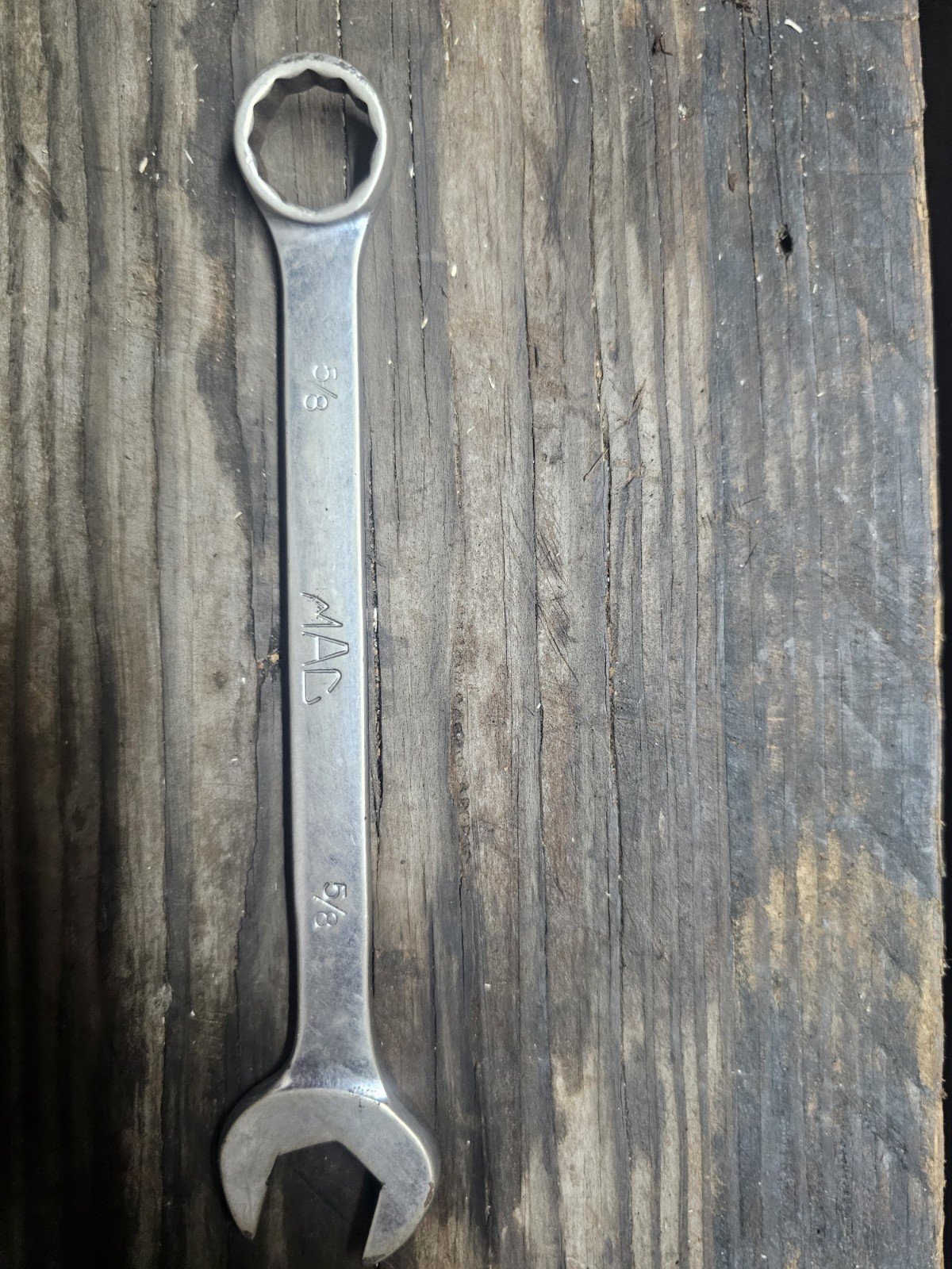Mac Tools 5/8″ 12PT SAE Chrome Combination Wrench USA CW20