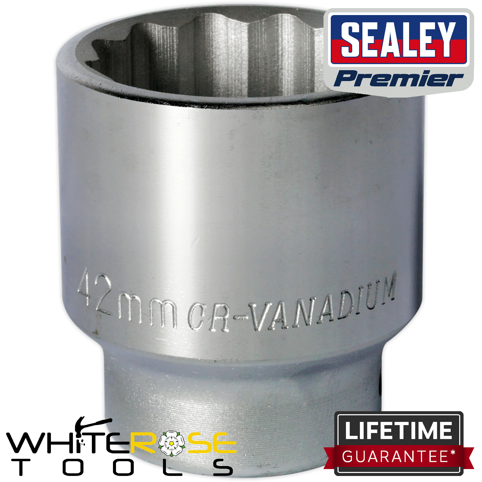 Sealey Socket 42mm 3/4″Sq Drive Premier WallDrive® Garage Automotive Workshop