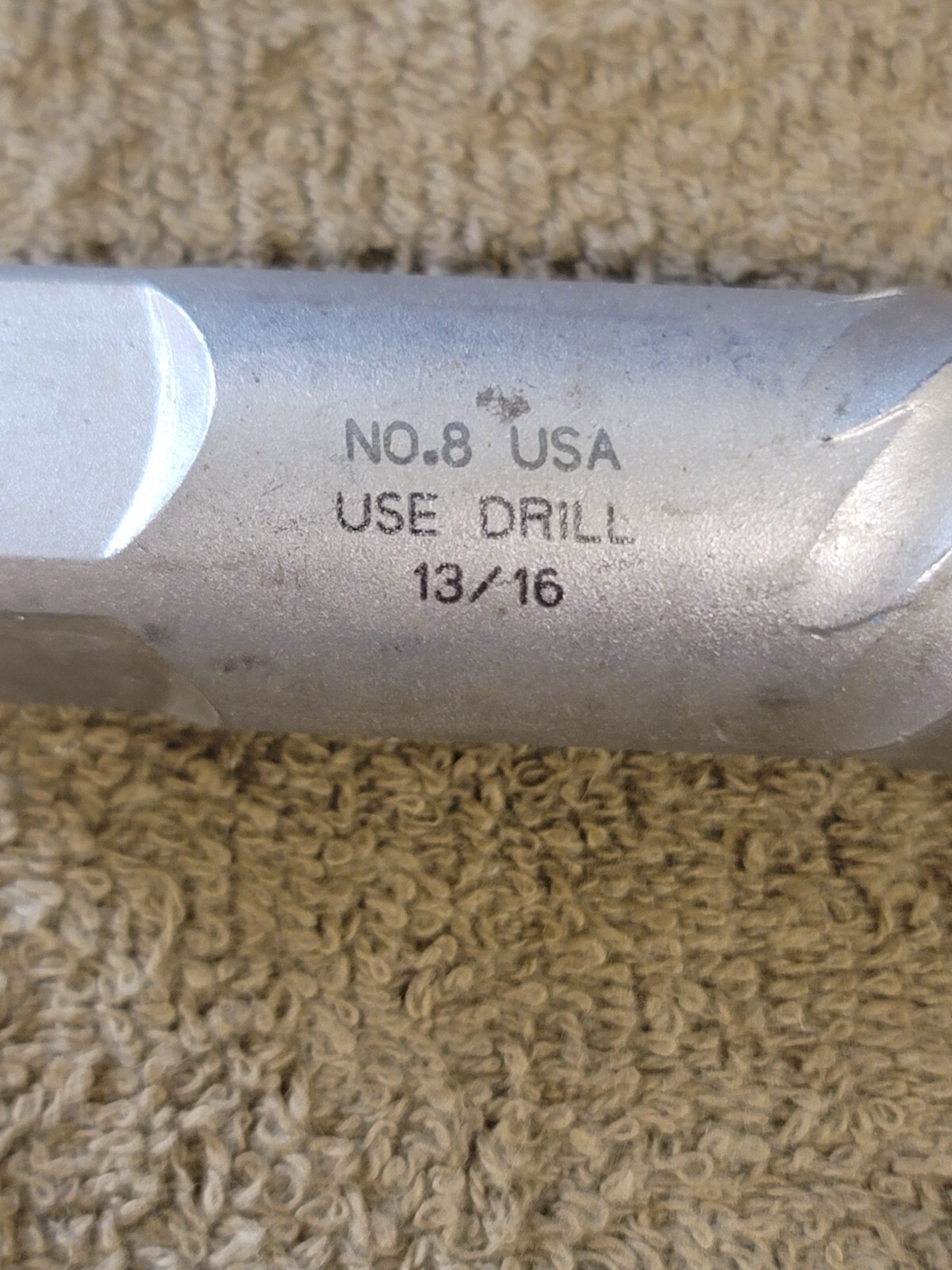 #8 Screw Spiral Flute Extractor 13/16″ Bit Easy Out USA automotive Tool