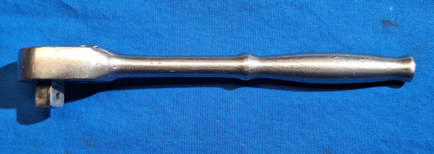 Old Logo Snap-On GF70S 7″ LONG Vintage 3/8″ drive ratchet industrial WORKING