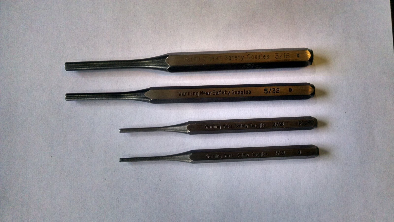 Craftsman Pin Punch Set (see details)